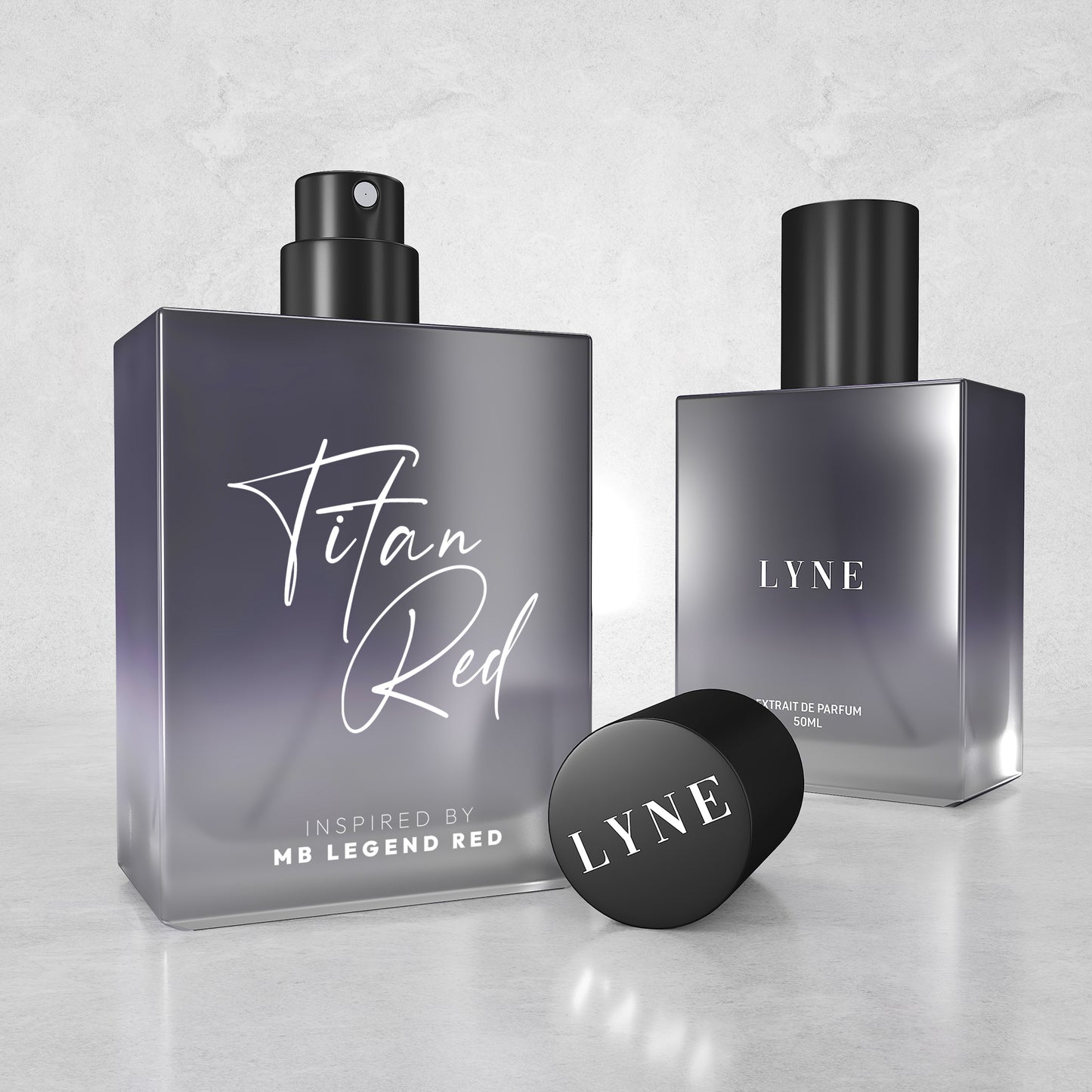 Titan Red Inspired By Mont Blanc Legend Red