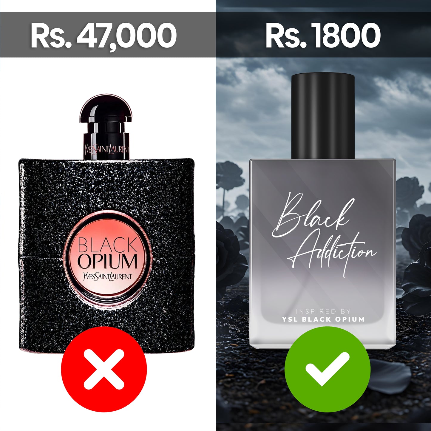 Black Addiction Inspired By YSL Black Opium